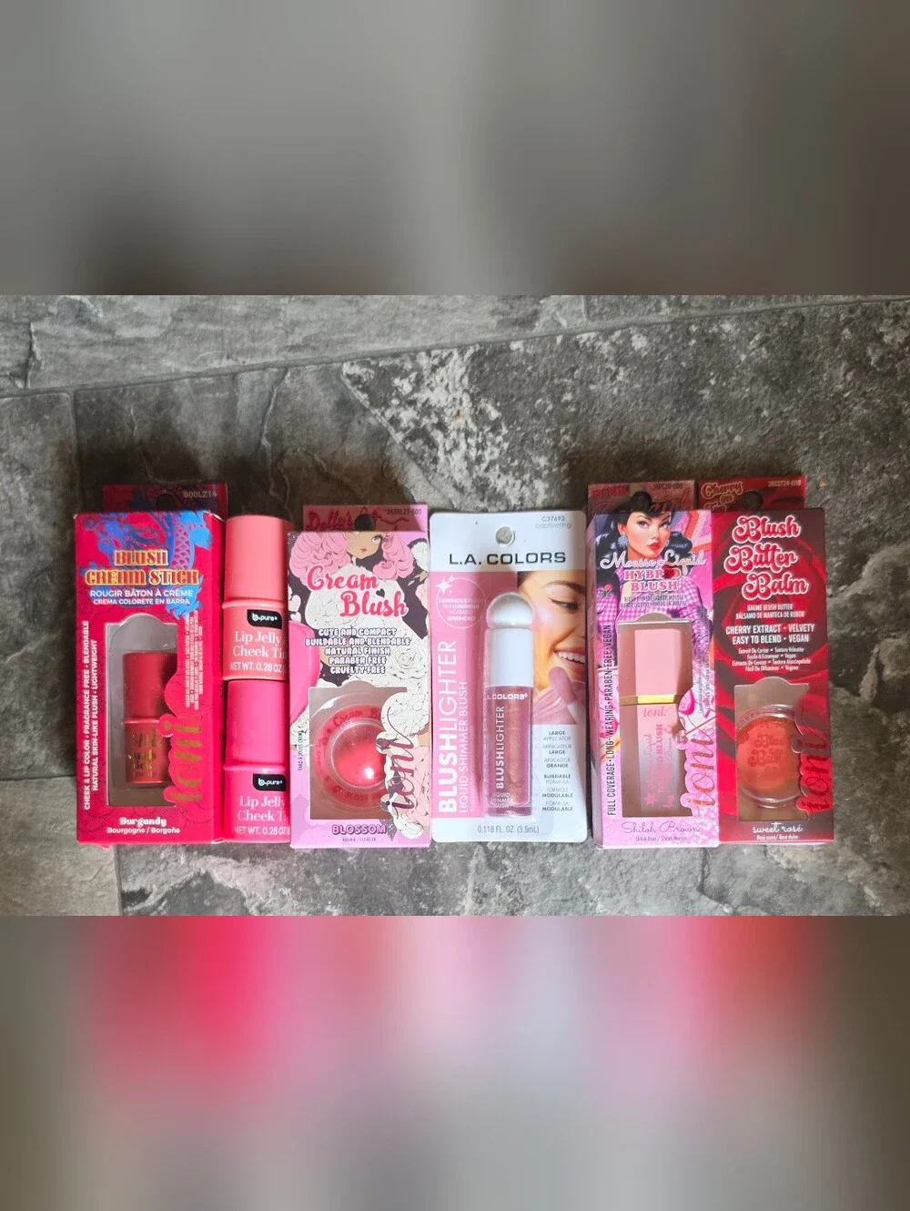 Ioni Blush Balm, Blush Stick, Jelly Tint, LA Colors Blushlighter & More